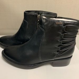 Genuine leather booties! NWT